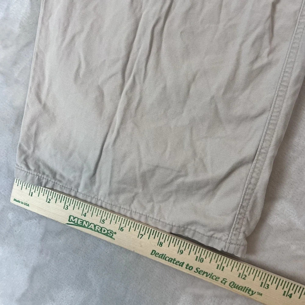 Vintage Levis L2 Shorts Mens‎ 38 Beige Long Length Baggy Loose Y2K Skater Grunge